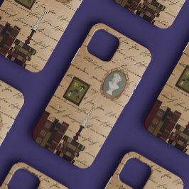 ヴィンテージゴシック暗色アカデミアナージュ iPhone 12 MINIケース