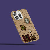 ヴィンテージゴシック暗色アカデミアナージュ iPhoneケース