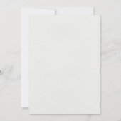 ヴィンテージゴシック様式のウィッチハットハロウィーンの衣装パーティー 招待状 (裏面)