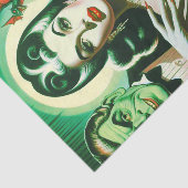 ヴィンテージゴシック様式の吸血鬼 薄葉紙 (詳細)