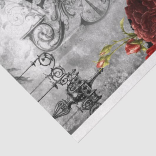 ヴィンテージゴシック様式ハロウィーンウィドエフエメラ 薄葉紙 (詳細)