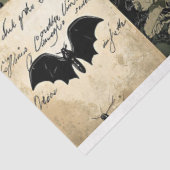 ヴィンテージゴシック様式ボトル&こうもりハロウィーン 薄葉紙 (詳細)