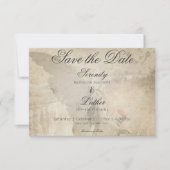 ヴィンテージゴシック結婚石天使 セーブザデート (正面)