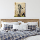 ヴィンテージゴシック美術 キャンバスプリント (インサイチュ (寝室))