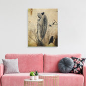 ヴィンテージゴシック美術 キャンバスプリント (インサイチュ (リビング))