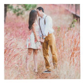 ヴィンテージゴシック黒バラパーソナライズされたキューブ フォトキューブ (正面)