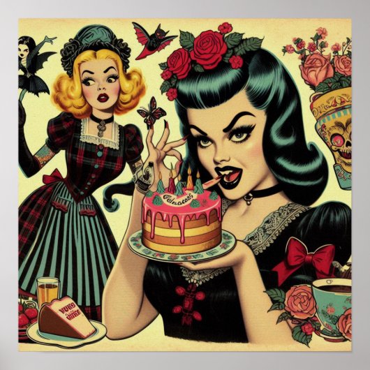 ヴィンテージゴシック ポスター (正面)