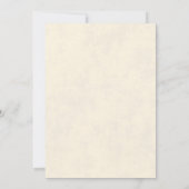 ヴィンテージゴシック 招待状 (裏面)