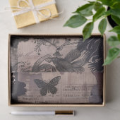 ヴィンテージゴシックRaven Decopage 薄葉紙 (ギフト)