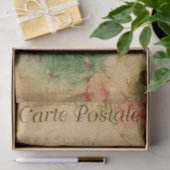 ヴィンテージゴスビークバードズフローラフランスのカルテポスタレ 薄葉紙 (ギフト)