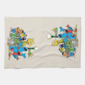 ヴィンテージゴマストリートパル キッチンタオル (横)