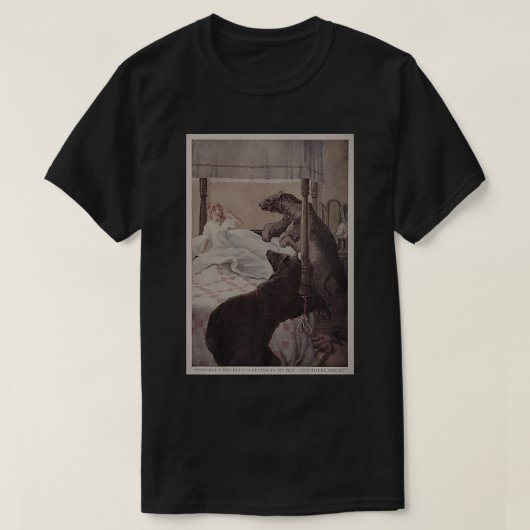 ヴィンテージゴルディロックスと三熊（1923年） Tシャツ (デザイン正面)