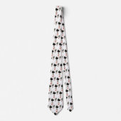 ヴィンテージゴルフのスポーツのユーモアおもしろい、間抜けゴルファー ネクタイ (正面)