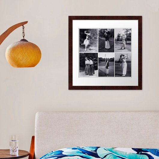 ヴィンテージゴルファーのポスター ポスター