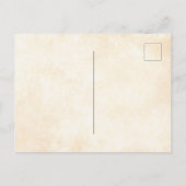 ヴィンテージゴルファー葉書 ポストカード (裏面)