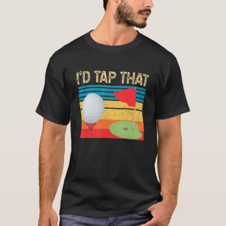ヴィンテージゴルファー ビンテージゴルフが大好き レトロゴルフ Tシャツ