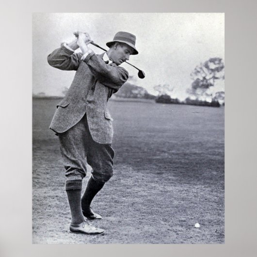 ヴィンテージゴルファー: Harry Vardon ポスター (正面)