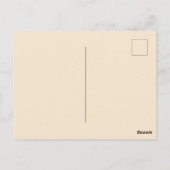 ヴィンテージゴルフエクササイズはがき ポストカード (裏面)