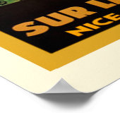 ヴィンテージゴルフシュルラコートdアズール ポスター (角)