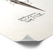 ヴィンテージゴルフティー特許1899ポスター ポスター (角)