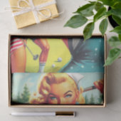 ヴィンテージゴルフピンアップ 薄葉紙 (ギフト)