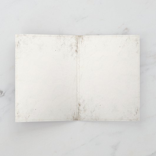 ヴィンテージゴルフプレーヤーとのグリーティングカード カード (内部)