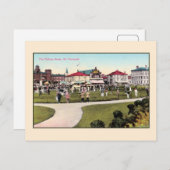 ヴィンテージゴルフ、パッティング緑のヤーマス素晴らしク ポストカード (正面/裏面)