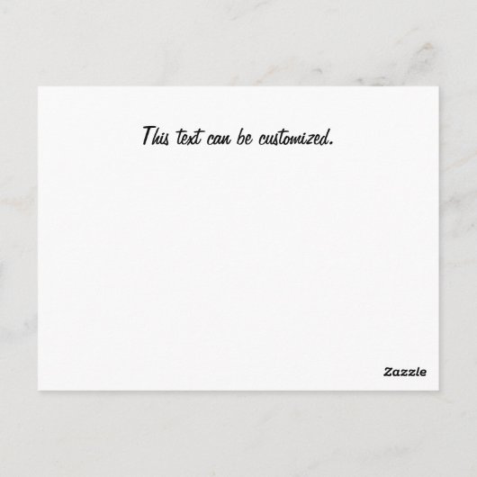 ヴィンテージゴーカート誕生日招待状カード ポストカード (裏面)