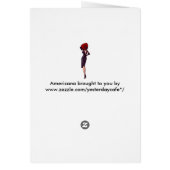 ヴィンテージゴージャスグラマーガールレトロピンナップ (裏面)