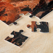 ヴィンテージゴージャス赤キツネ紅葉20x30 ジグソーパズル (側面)