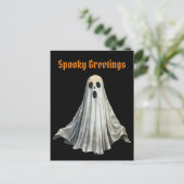 ヴィンテージゴーストハロウィンスプーキーシーズン ポストカード (スタンド正面)