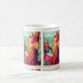 ヴィンテージゴールデンウエストコーヒー モーフィングマグカップ (中央)