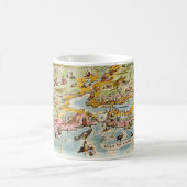 ヴィンテージゴールデンゲートサンフランシスコ コーヒーマグカップ (中央)