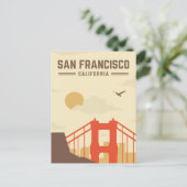 ヴィンテージゴールデンゲートブリッジ シーズンポストカード (スタンド正面)