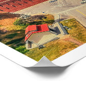 ヴィンテージゴールデンゲート絵画ブリッジ ポスター (角)