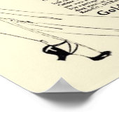 ヴィンテージゴールデンシャンプー広告 ポスター (角)