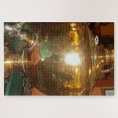 ヴィンテージゴールデンティーポットウォールアート&プリント ジグソーパズル (横)