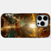 ヴィンテージゴールデンティーポットウォールアート&プリント Case-Mate iPhoneケース (裏面 (横))