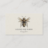 ヴィンテージゴールデンビーハネビーキーパーアピール 名刺 (正面)