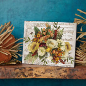 ヴィンテージゴールデンブーケ フォトプラーク (側面)