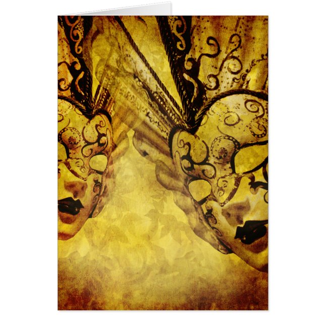 ヴィンテージゴールデンベネチアンマスク (正面)