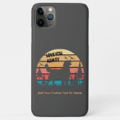 ヴィンテージゴールデンレトリバーレトロサンクールドッグ恋人 Case-Mate iPhoneケース (裏面)