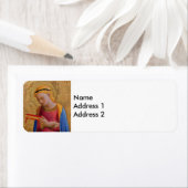 ヴィンテージゴールデン宗教的姿 ラベル (インサイチュ)