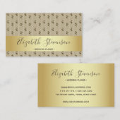 ヴィンテージゴールドフォイルプロフェッショナル 名刺 (正面/裏面)