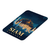 ヴィンテージサイアムバンコクテンプルトラベル マグネット (左側)