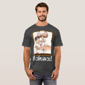 ヴィンテージサイエンスギフトおもしろい原子爆弾レトロ Tシャツ (正面フル)