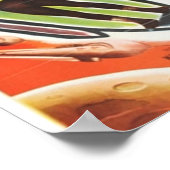 ヴィンテージサイエンスフィクションムービーのコラージュ ポスター (角)