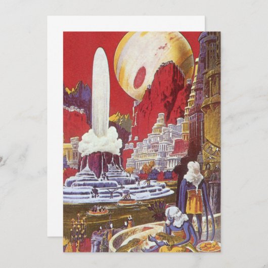 ヴィンテージサイエンスフィクション失った、アトランティス (正面/裏面)