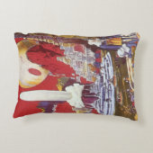 ヴィンテージサイエンスフィクション失った、アトランティス アクセントクッション (裏面)