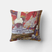 ヴィンテージサイエンスフィクション失った、アトランティス クッション (裏面)